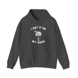 I got it on my back Hooded Sweatshirt