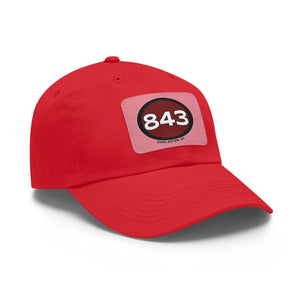 Dad Hat with 843 Patch (Rectangle)