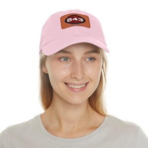 Dad Hat with 843 Patch (Rectangle)