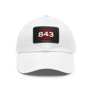 Dad Hat with 843 Patch (Rectangle)