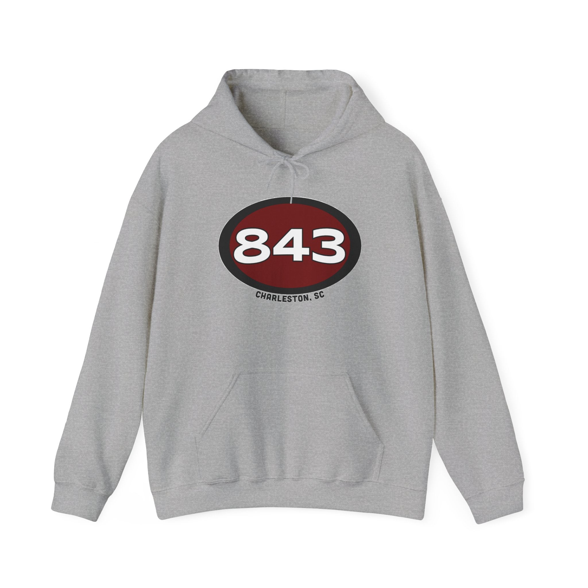 Unisex 843 Patch Hooded Sweatshirt