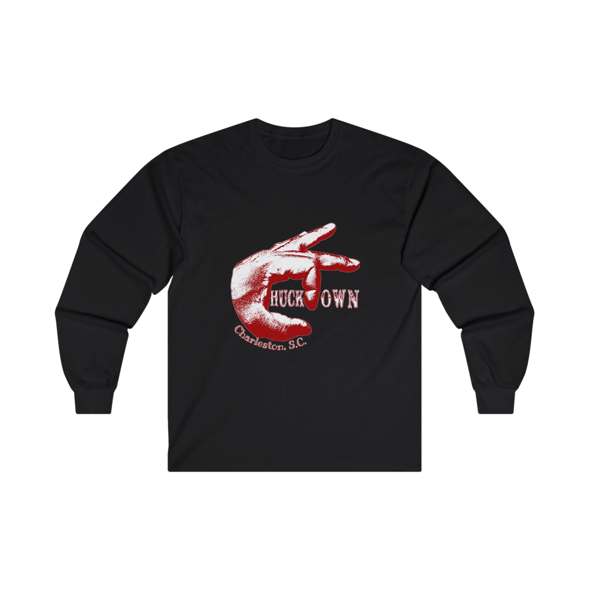 Hand- Cotton Long Sleeve Tee
