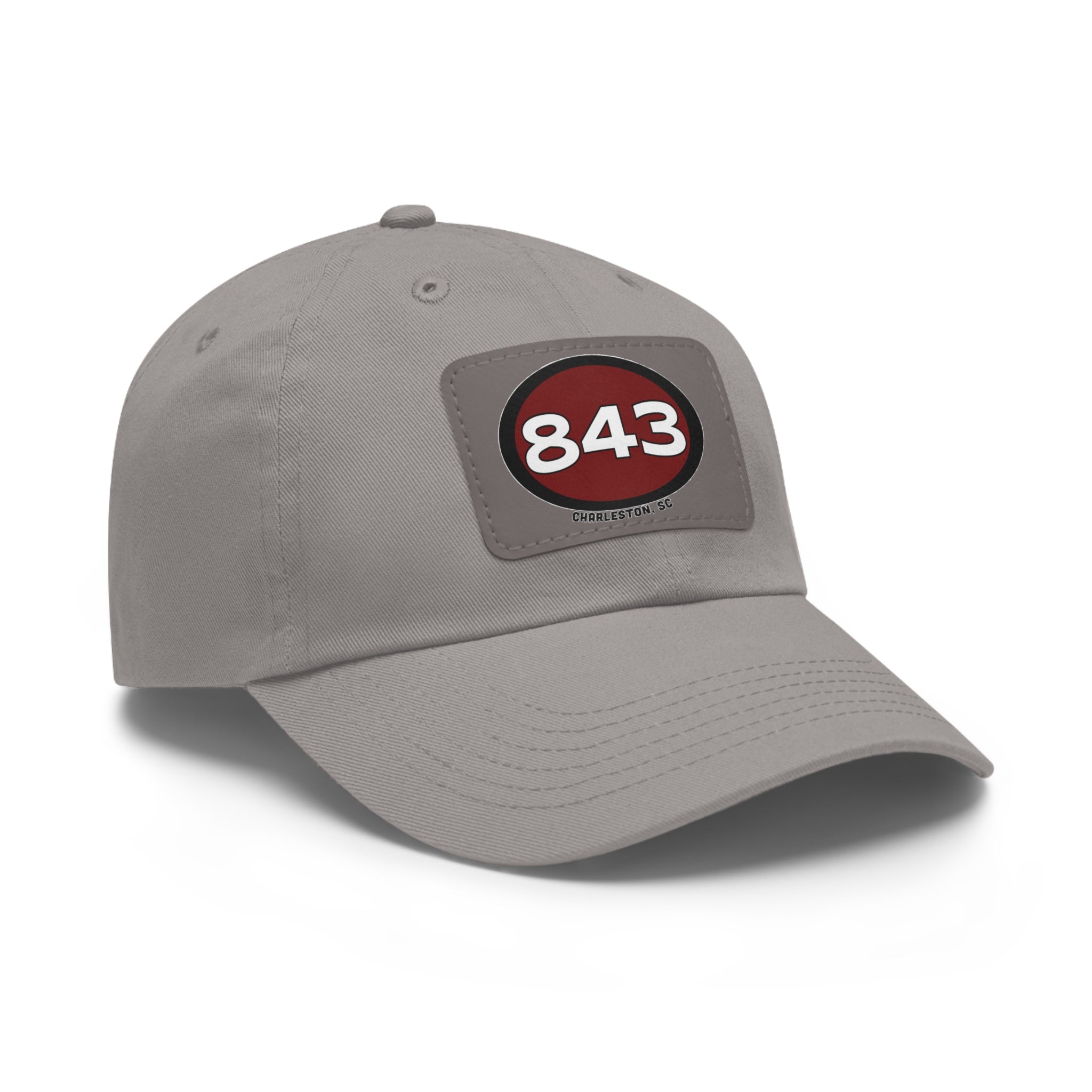 Dad Hat with 843 Patch (Rectangle)