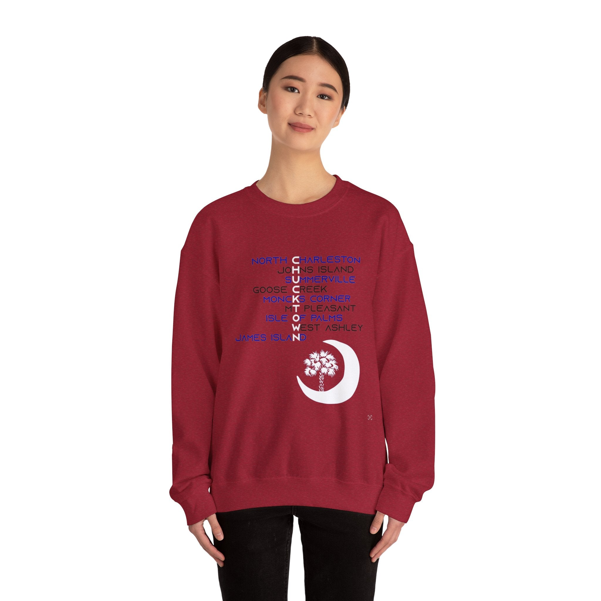 Unisex Area Crescent- Crewneck Sweatshirt