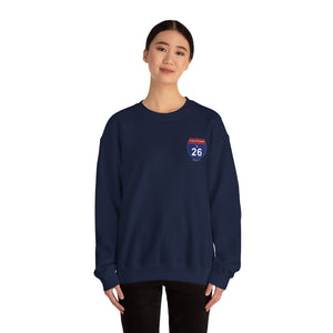 Chucktown 26 Sign Crewneck Sweatshirt