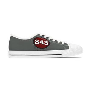 Women's Low Top Sneakers-843 Grey