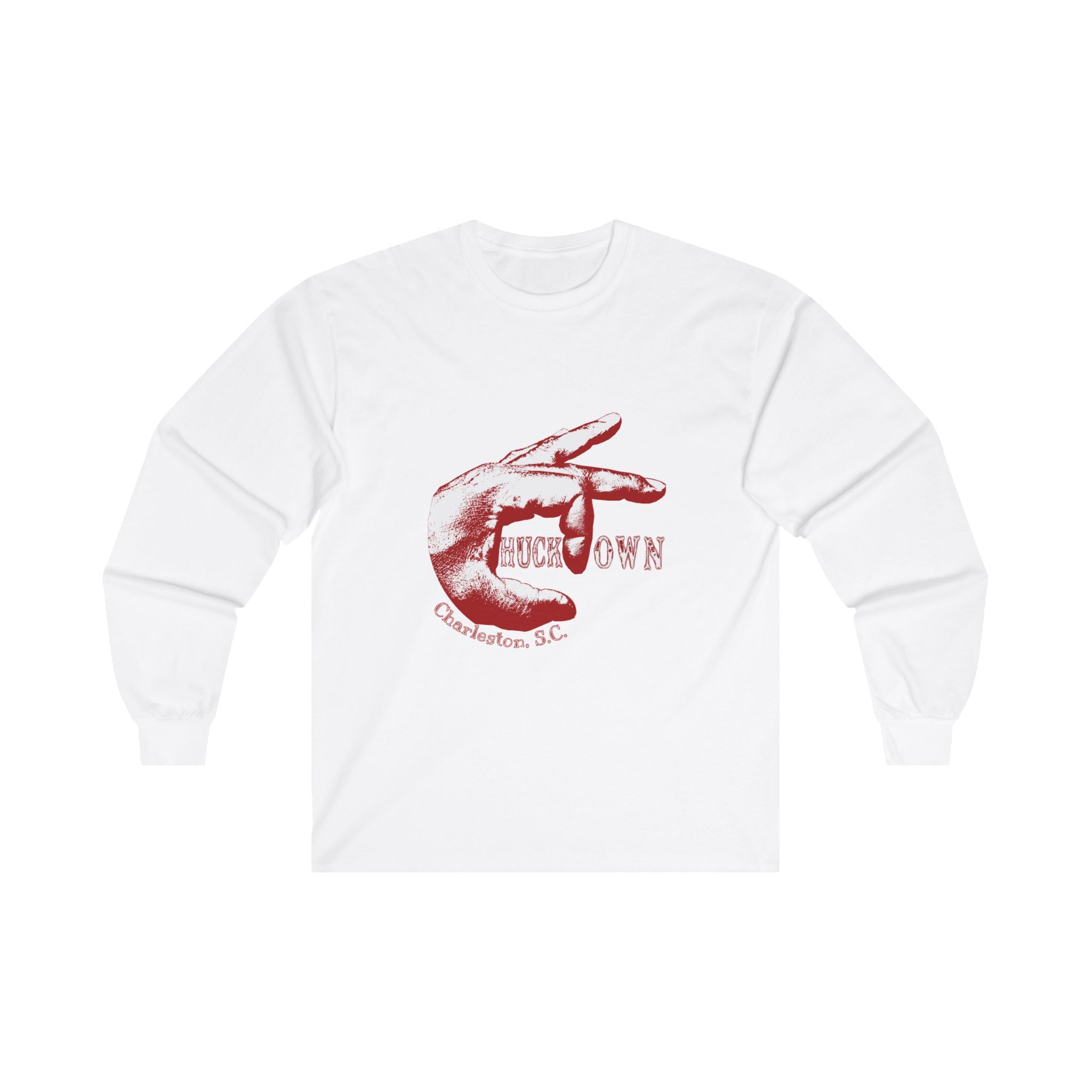 Hand- Cotton Long Sleeve Tee