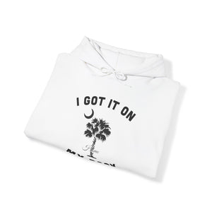 I got it on my back Hooded Sweatshirt