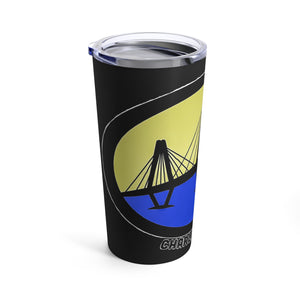 Charleston Bridge Tumbler 20oz (Black)