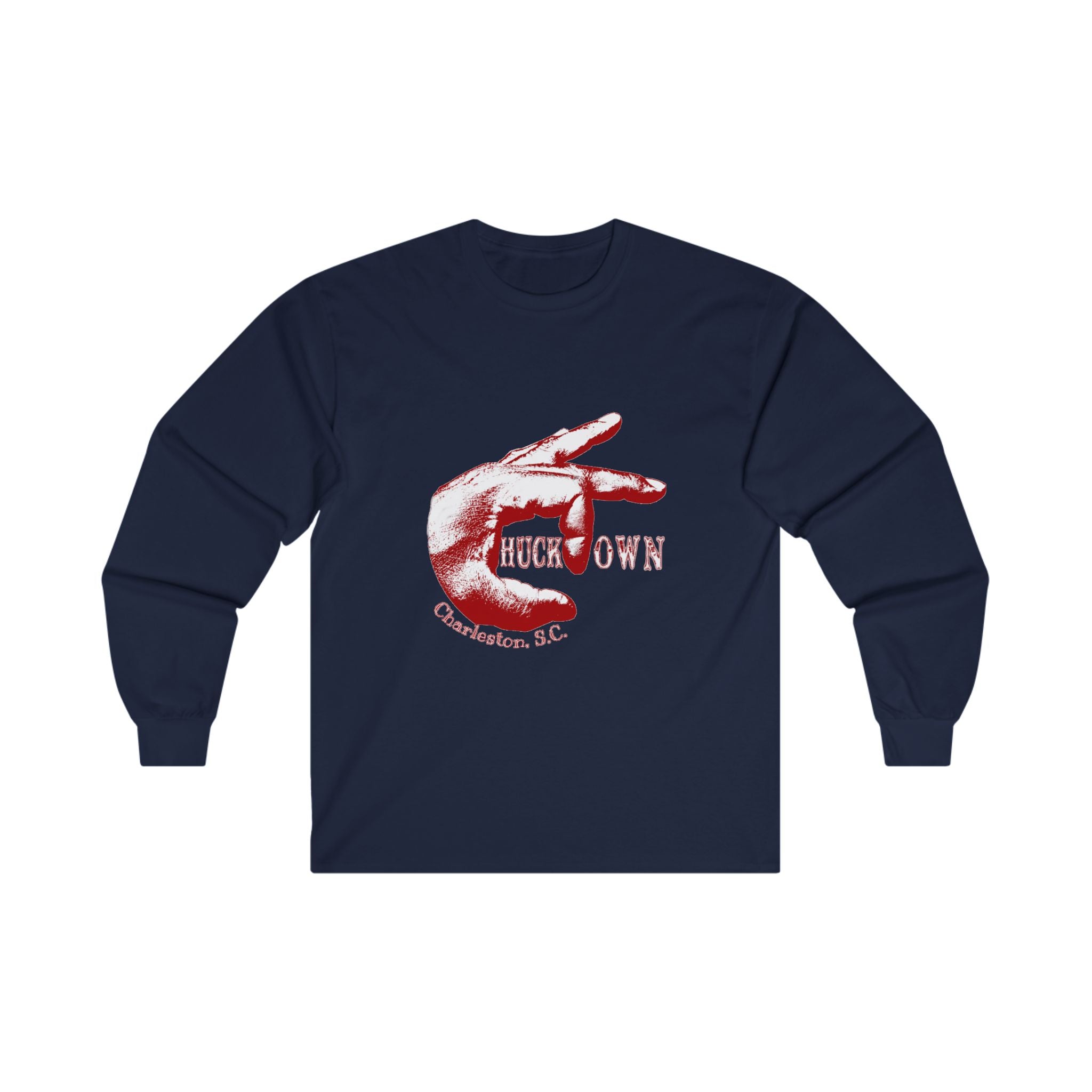 Hand- Cotton Long Sleeve Tee