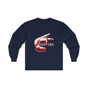 Hand- Cotton Long Sleeve Tee