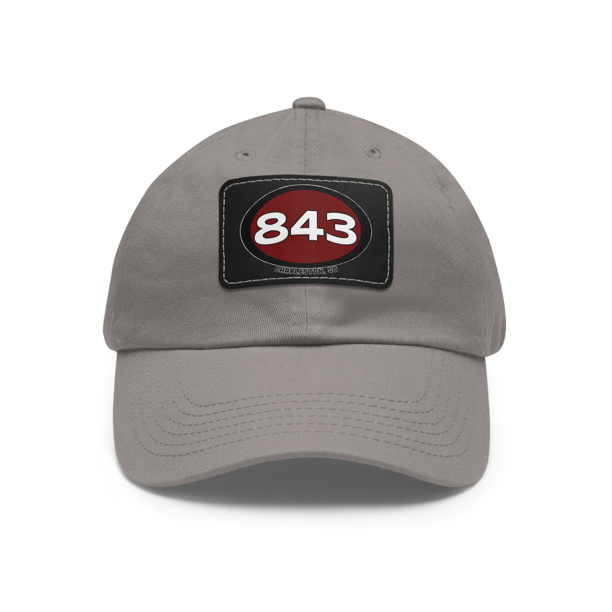 Dad Hat with 843 Patch (Rectangle)