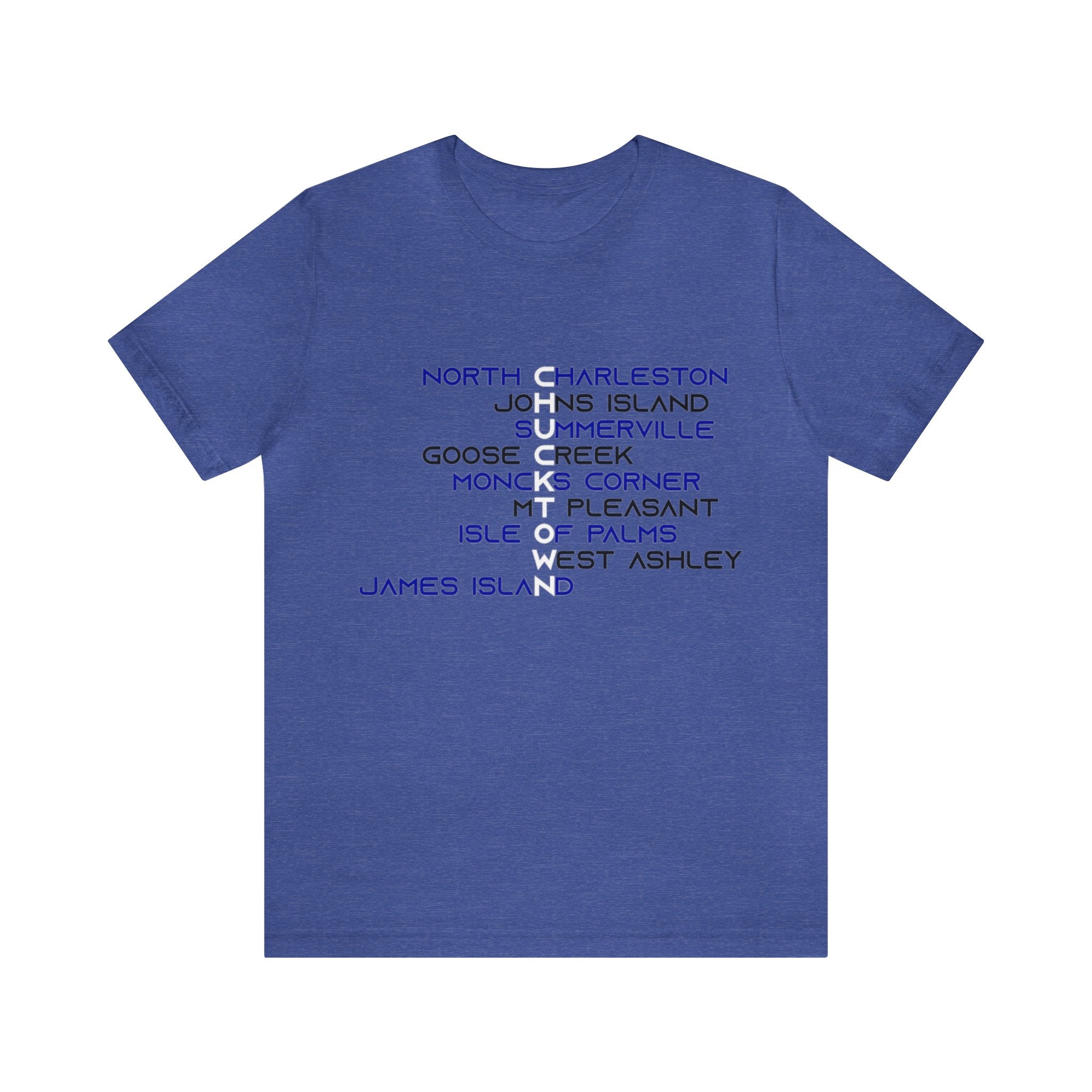 Unisex Chucktown Area Jersey Short Sleeve Tee