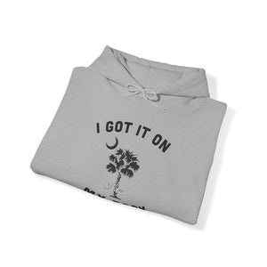 I got it on my back Hooded Sweatshirt