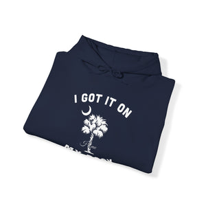 I got it on my back Hooded Sweatshirt