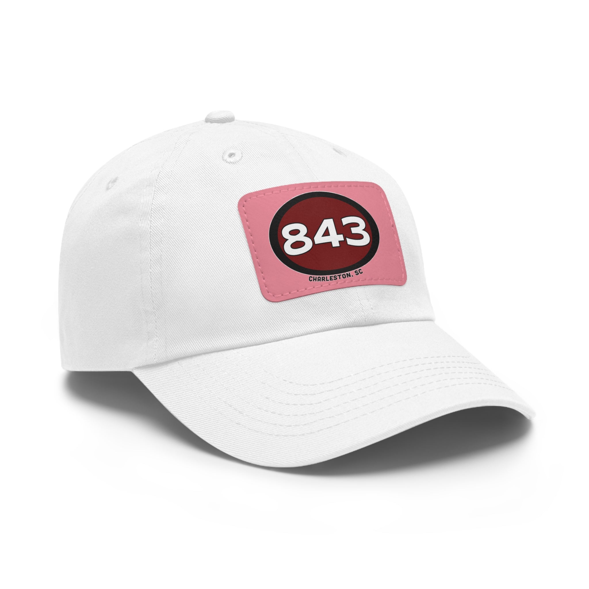 Dad Hat with 843 Patch (Rectangle)