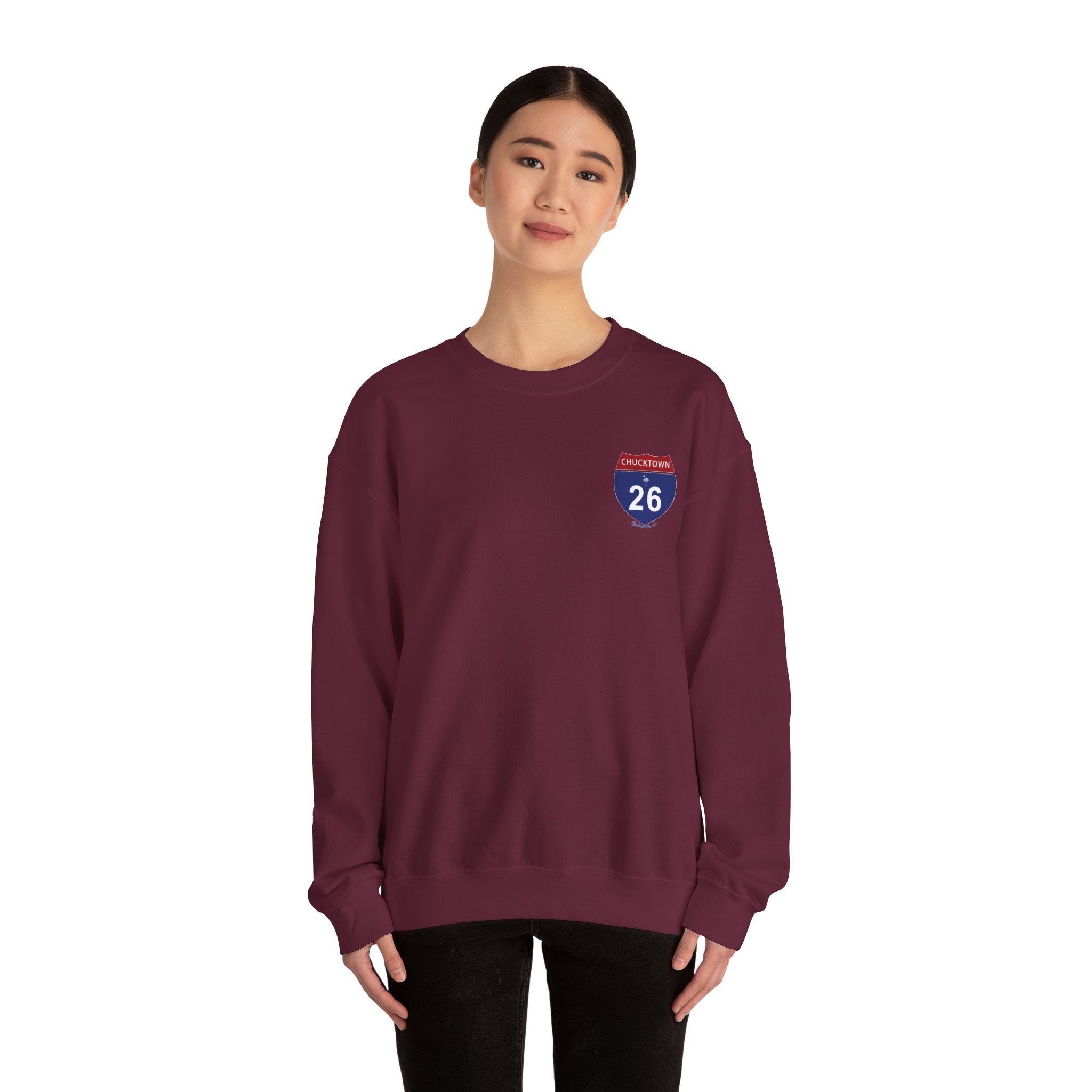 Chucktown 26 Sign Crewneck Sweatshirt