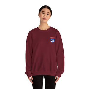 Chucktown 26 Sign Crewneck Sweatshirt