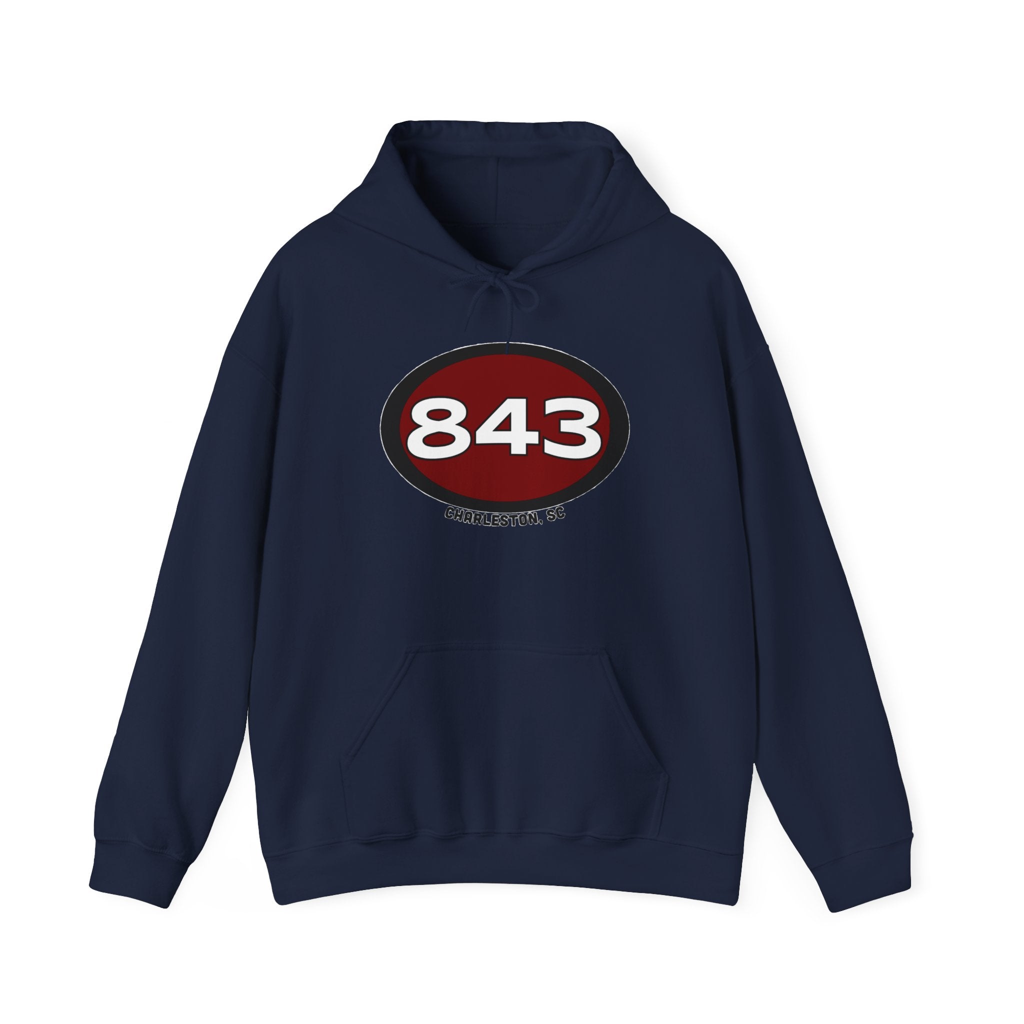 Unisex 843 Patch Hooded Sweatshirt