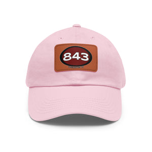 Dad Hat with 843 Patch (Rectangle)