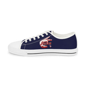 Chucktown Navy Blue Men's Low Top Sneakers