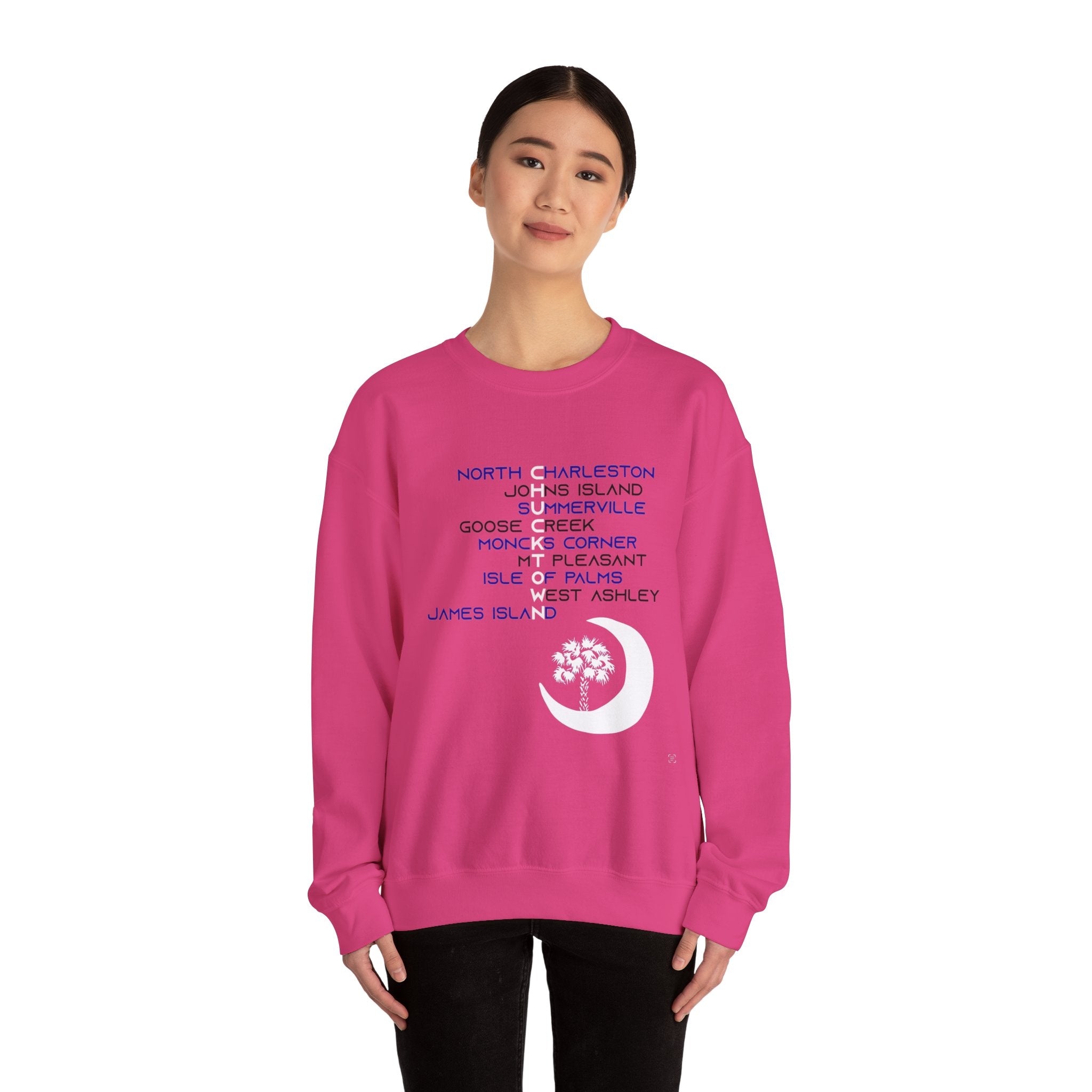 Unisex Area Crescent- Crewneck Sweatshirt