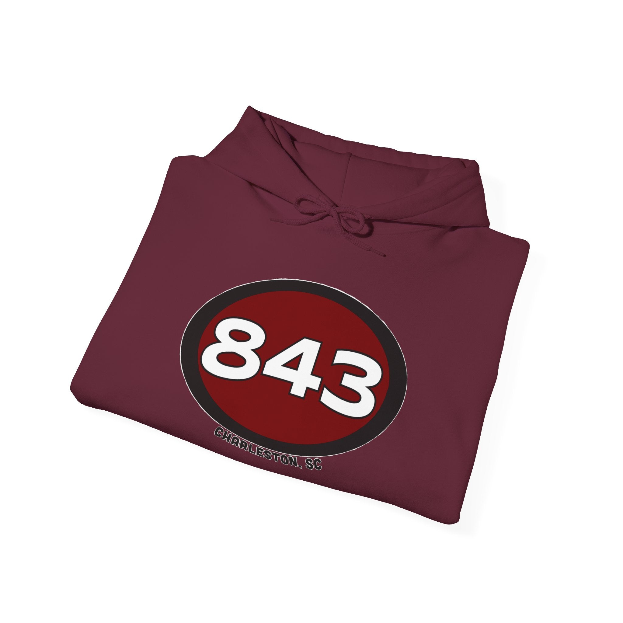 Unisex 843 Patch Hooded Sweatshirt