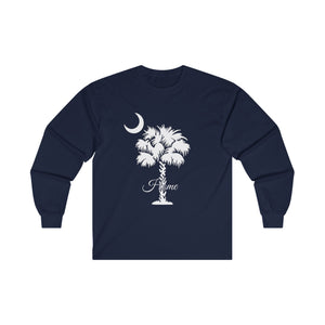 Palmetto- Cotton Long Sleeve Tee