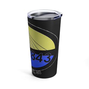 Charleston Bridge Tumbler 20oz (Black)