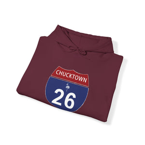 26 Road Sign Hooded Sweatshirt