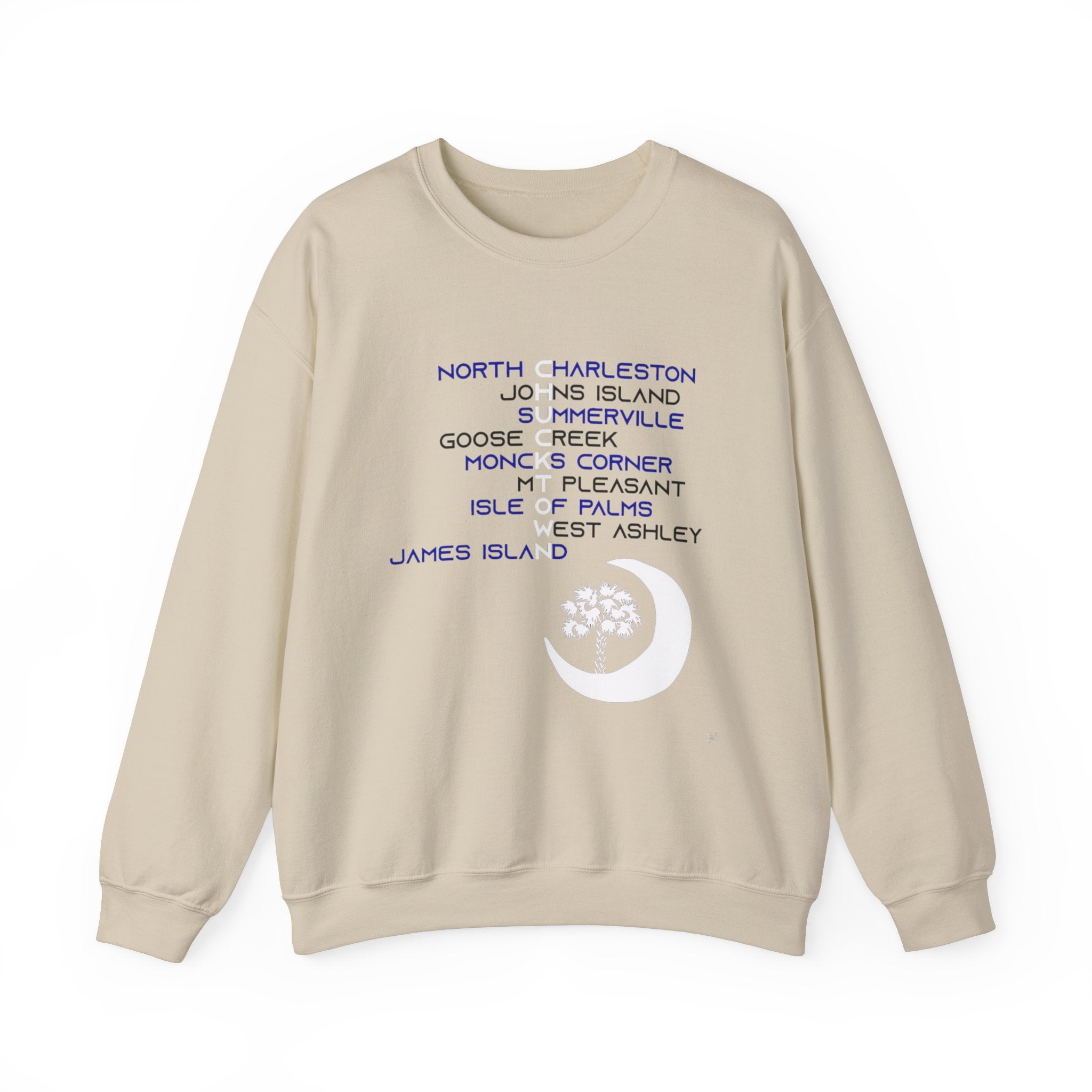 Unisex Area Crescent- Crewneck Sweatshirt