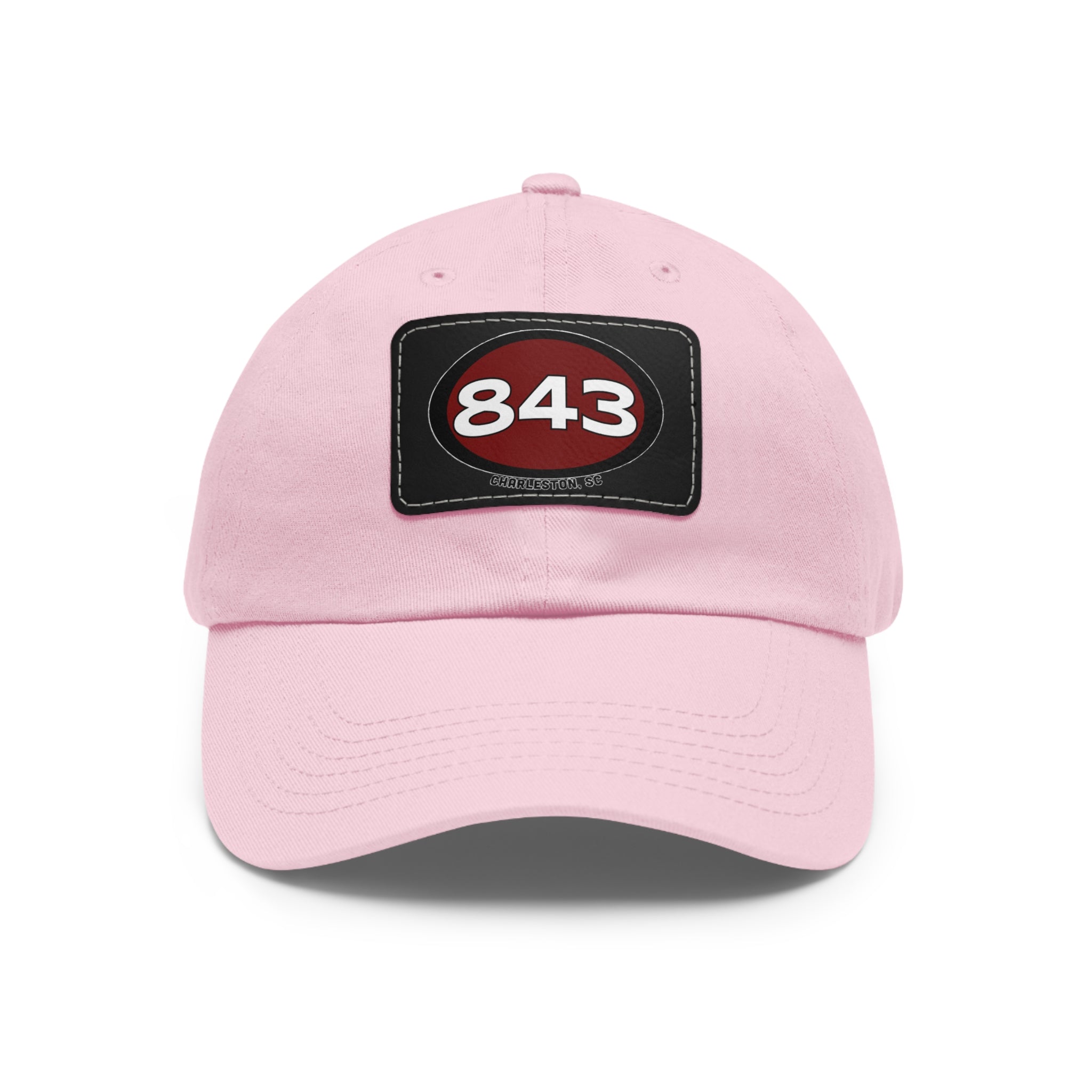 Dad Hat with 843 Patch (Rectangle)