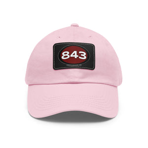 Dad Hat with 843 Patch (Rectangle)