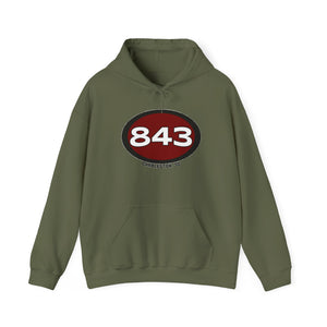 Unisex 843 Patch Hooded Sweatshirt