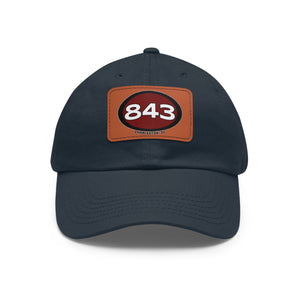 Dad Hat with 843 Patch (Rectangle)