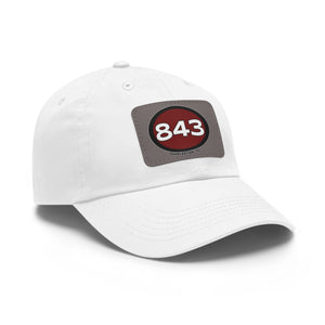 Dad Hat with 843 Patch (Rectangle)