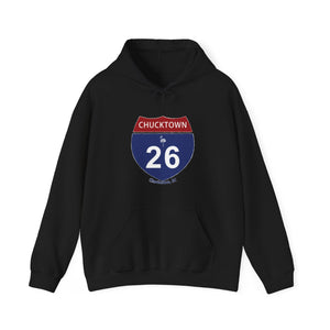 26 Road Sign Hooded Sweatshirt