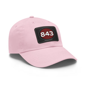 Dad Hat with 843 Patch (Rectangle)