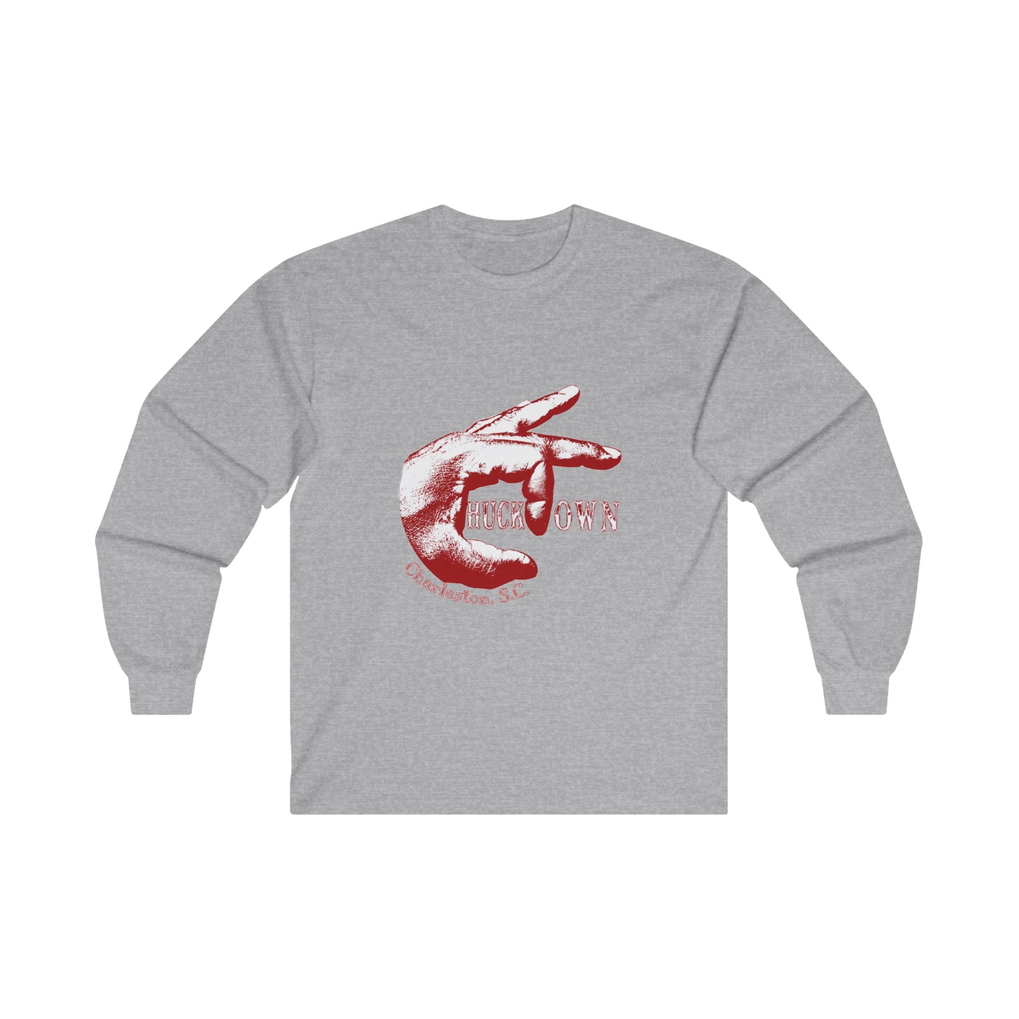 Hand- Cotton Long Sleeve Tee