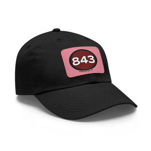 Dad Hat with 843 Patch (Rectangle)