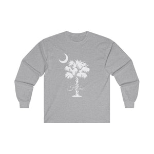 Palmetto- Cotton Long Sleeve Tee
