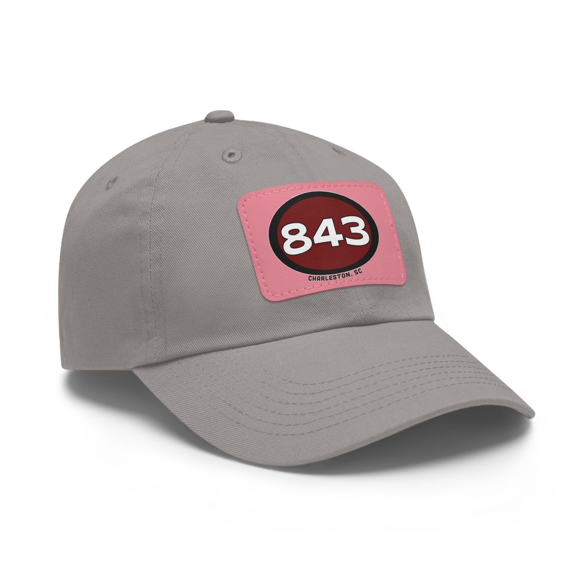 Dad Hat with 843 Patch (Rectangle)