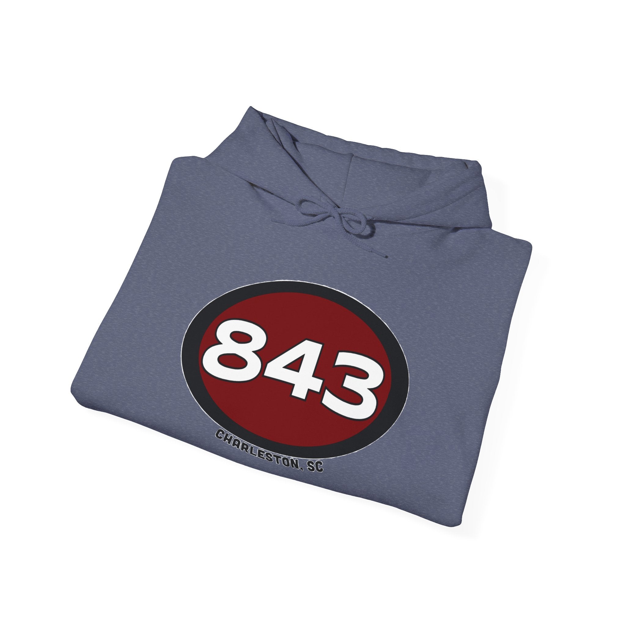 Unisex 843 Patch Hooded Sweatshirt