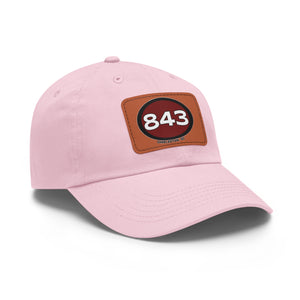 Dad Hat with 843 Patch (Rectangle)