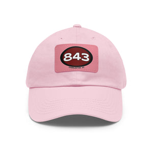 Dad Hat with 843 Patch (Rectangle)