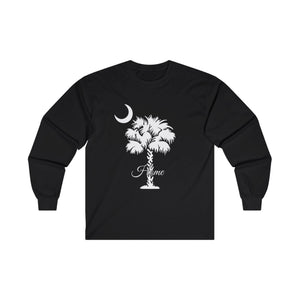 Palmetto- Cotton Long Sleeve Tee